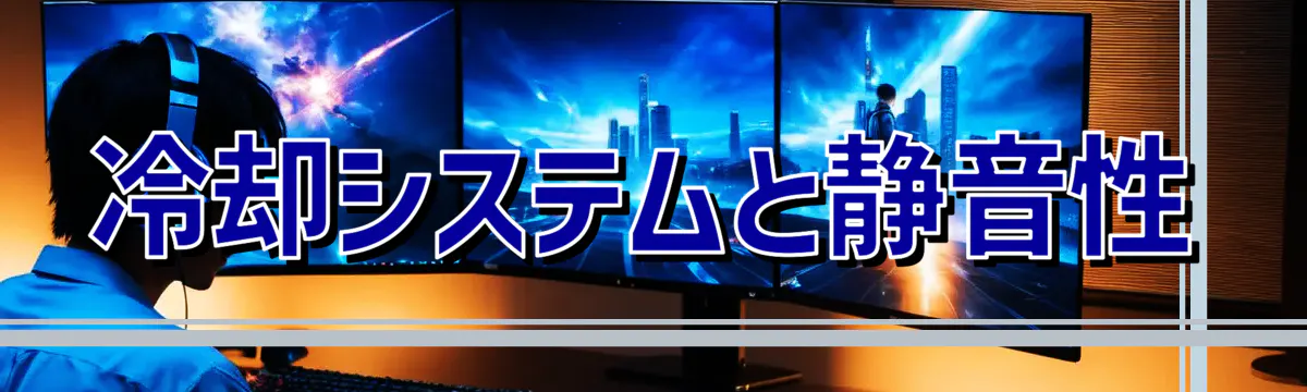 冷却システムと静音性