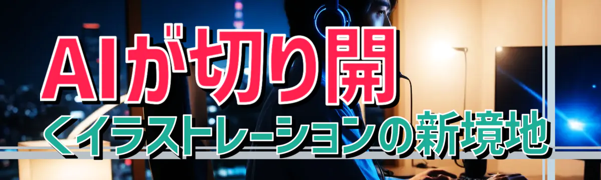 AIが切り開くイラストレーションの新境地