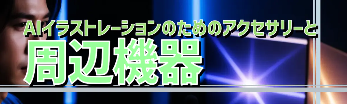 AIイラストレーションのためのアクセサリーと周辺機器