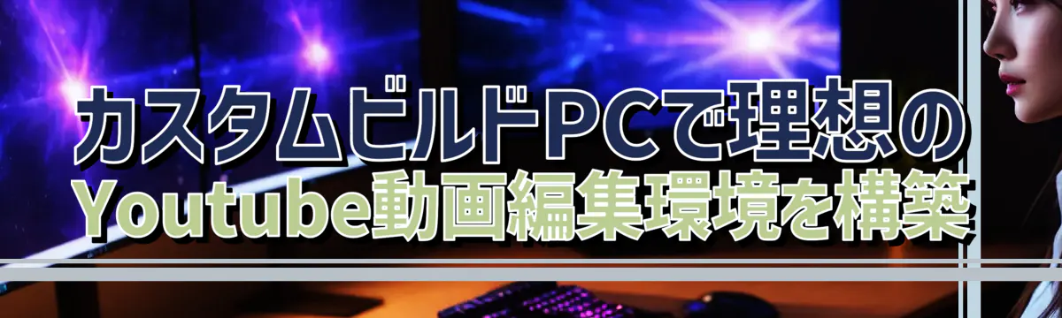 カスタムビルドPCで理想のYoutube動画編集環境を構築