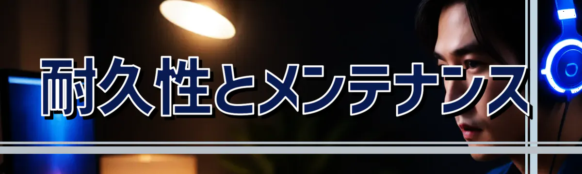 耐久性とメンテナンス