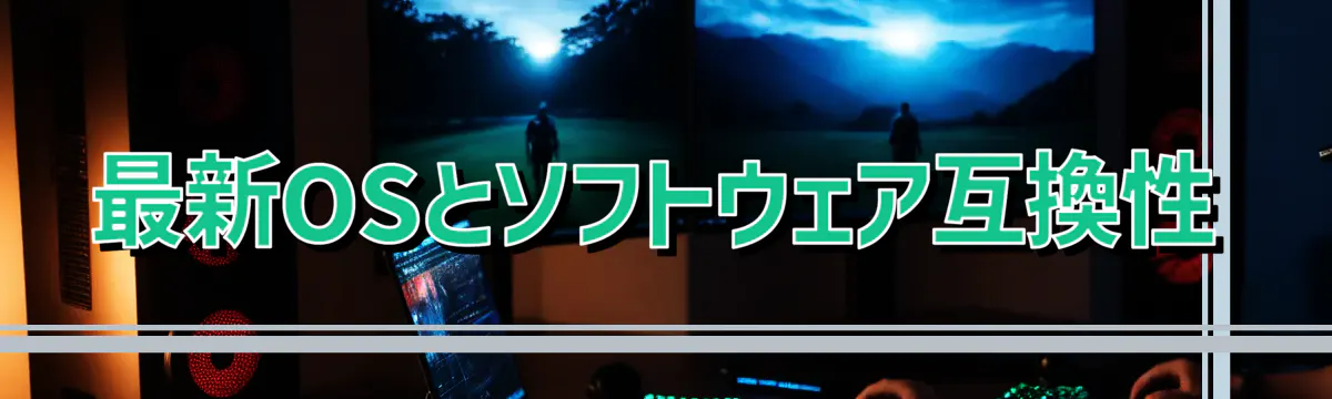 最新OSとソフトウェア互換性