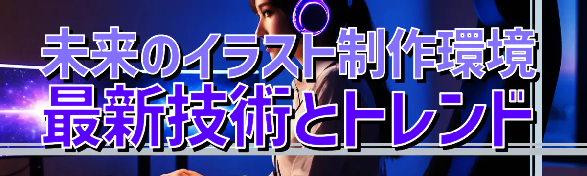 未来のイラスト制作環境 最新技術とトレンド
