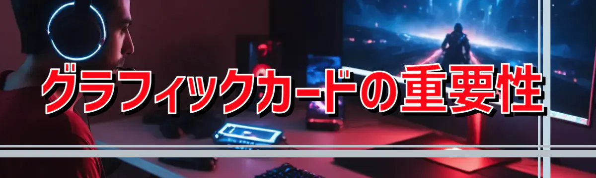 グラフィックカードの重要性