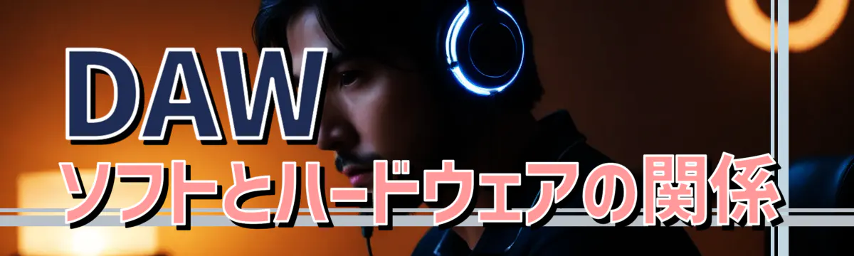 DAWソフトとハードウェアの関係