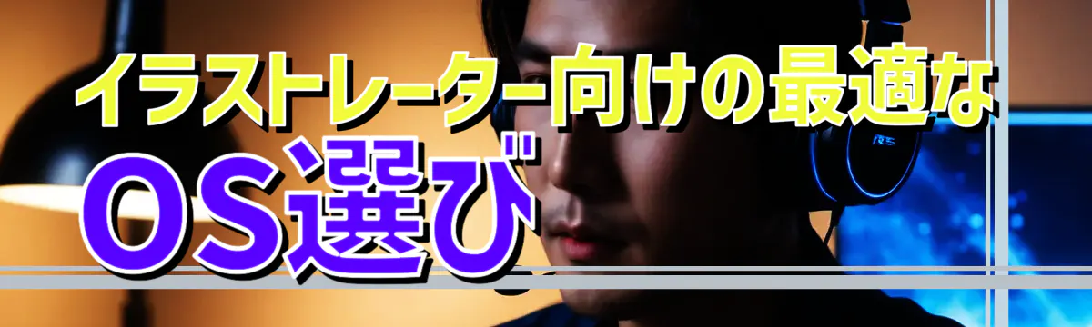イラストレーター向けの最適なOS選び