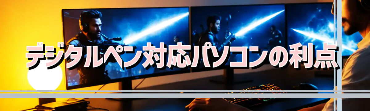 デジタルペン対応パソコンの利点