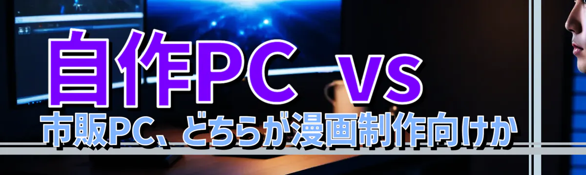 自作PC vs 市販PC、どちらが漫画制作向けか 
