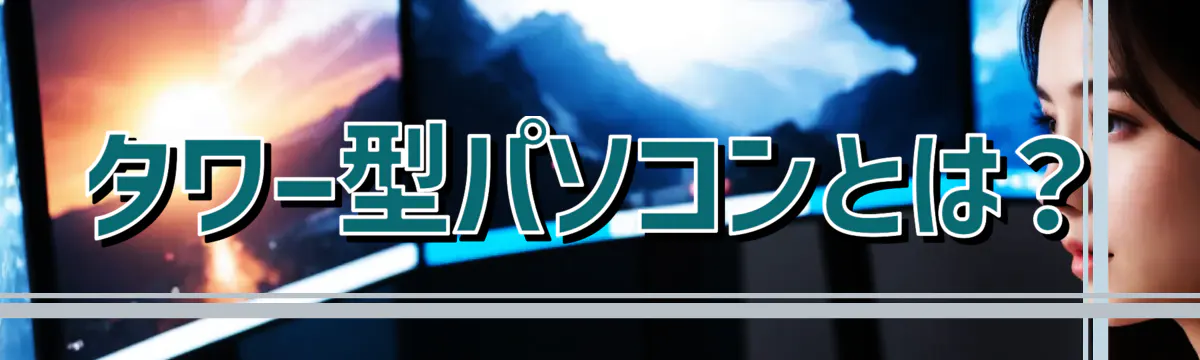 タワー型パソコンとは？
