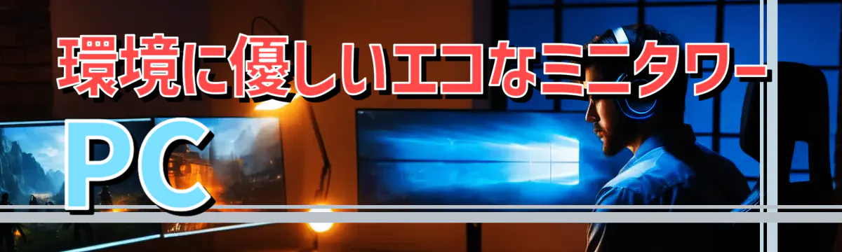 環境に優しいエコなミニタワーPC