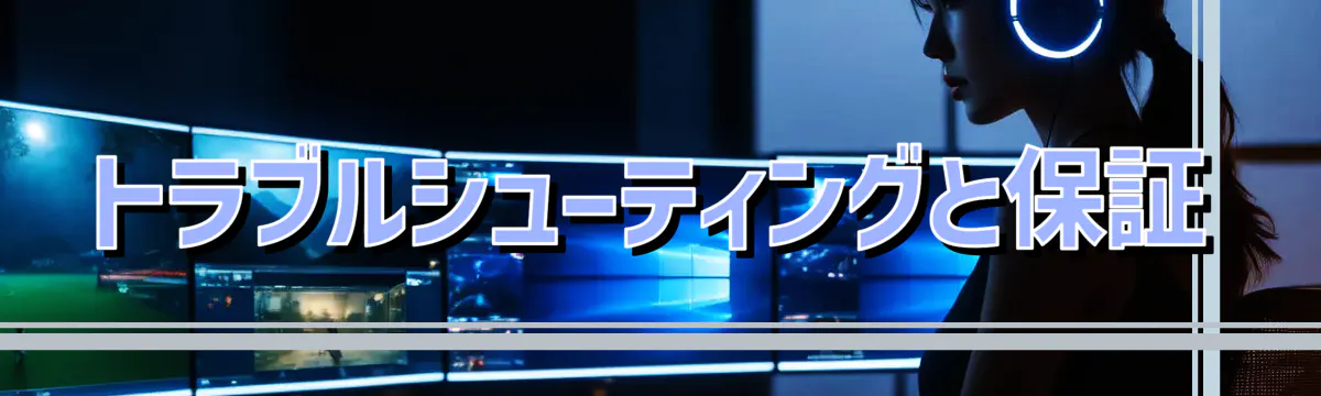 トラブルシューティングと保証
