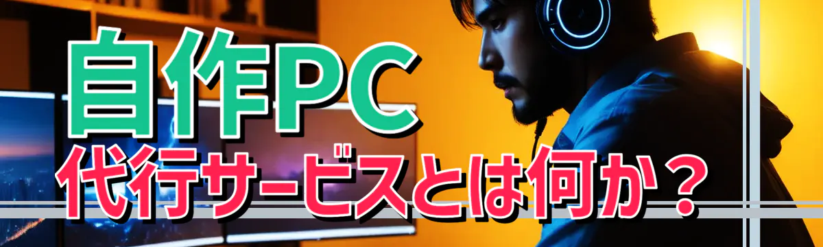 自作PC代行サービスとは何か?