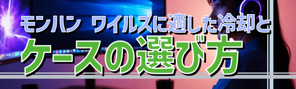 モンハン ワイルズに適した冷却とケースの選び方