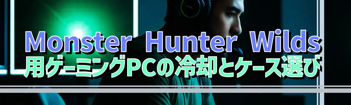 Monster Hunter Wilds用ゲーミングPCの冷却とケース選び