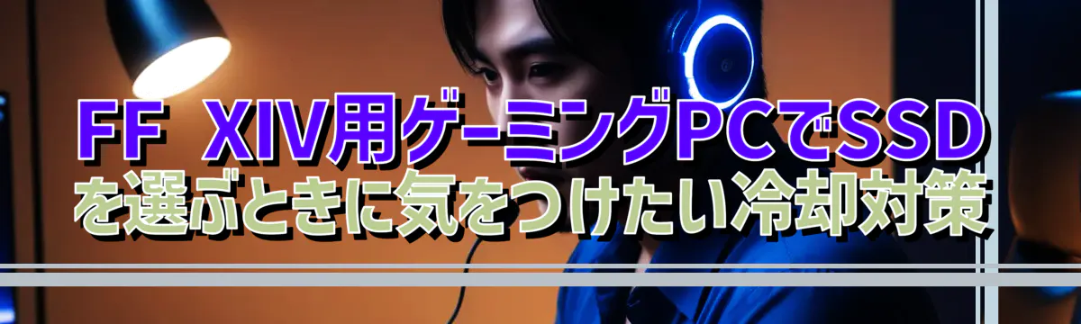 FF XIV用ゲーミングPCでSSDを選ぶときに気をつけたい冷却対策