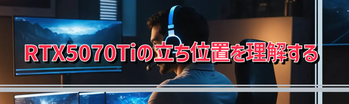 RTX5070Tiの立ち位置を理解する