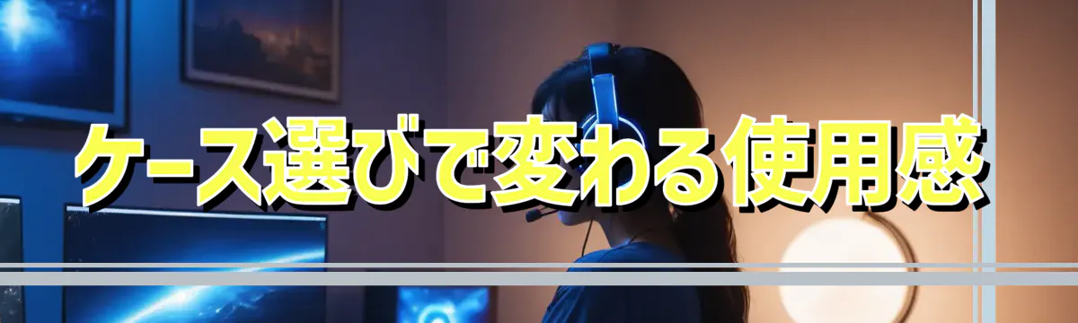 ケース選びで変わる使用感