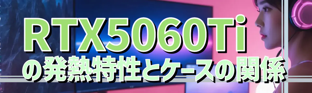 RTX5060Tiの発熱特性とケースの関係