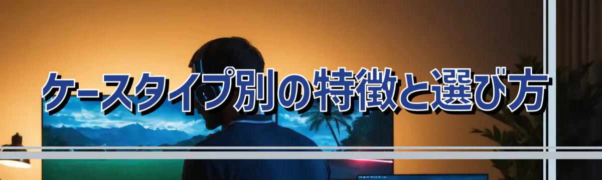 ケースタイプ別の特徴と選び方