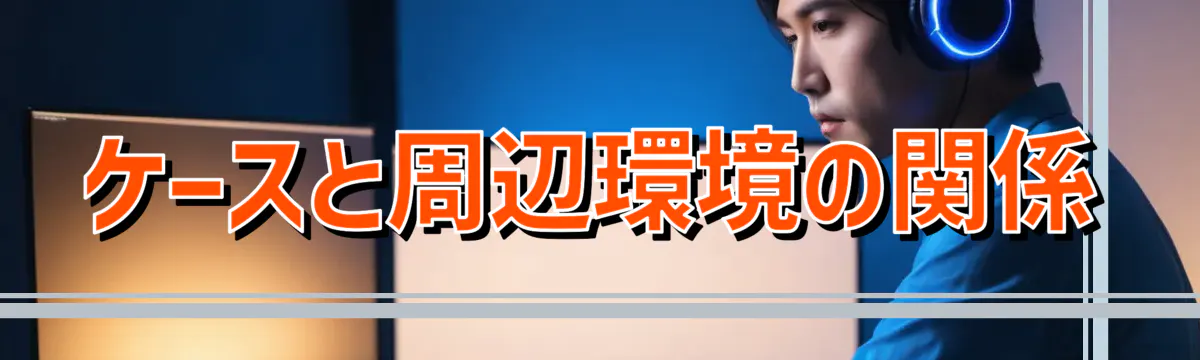 ケースと周辺環境の関係