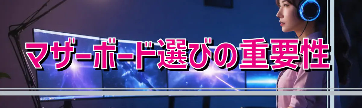 マザーボード選びの重要性