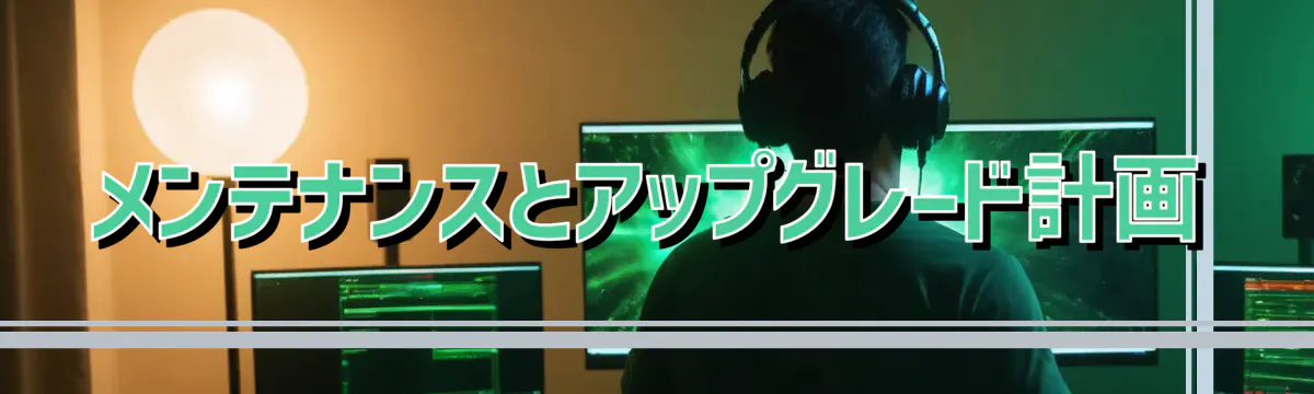 メンテナンスとアップグレード計画