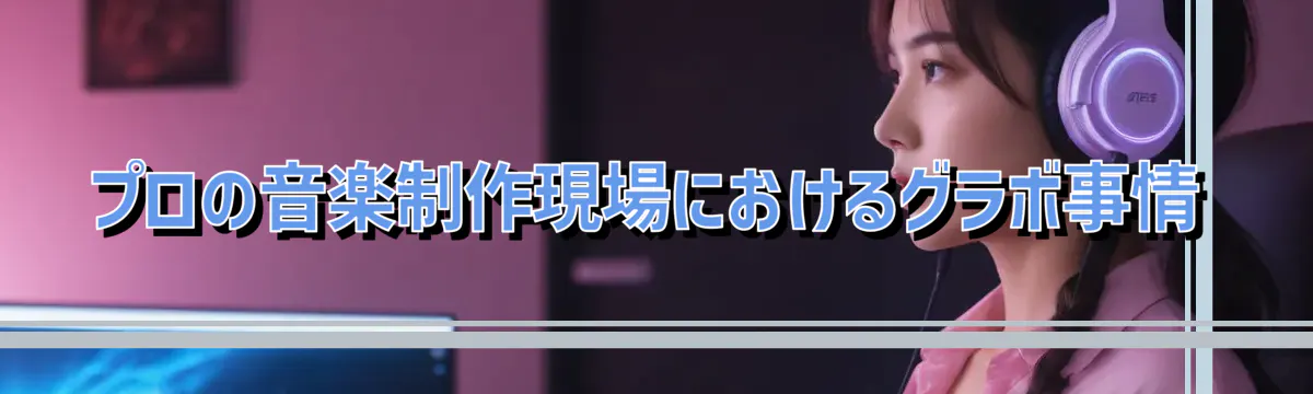 プロの音楽制作現場におけるグラボ事情