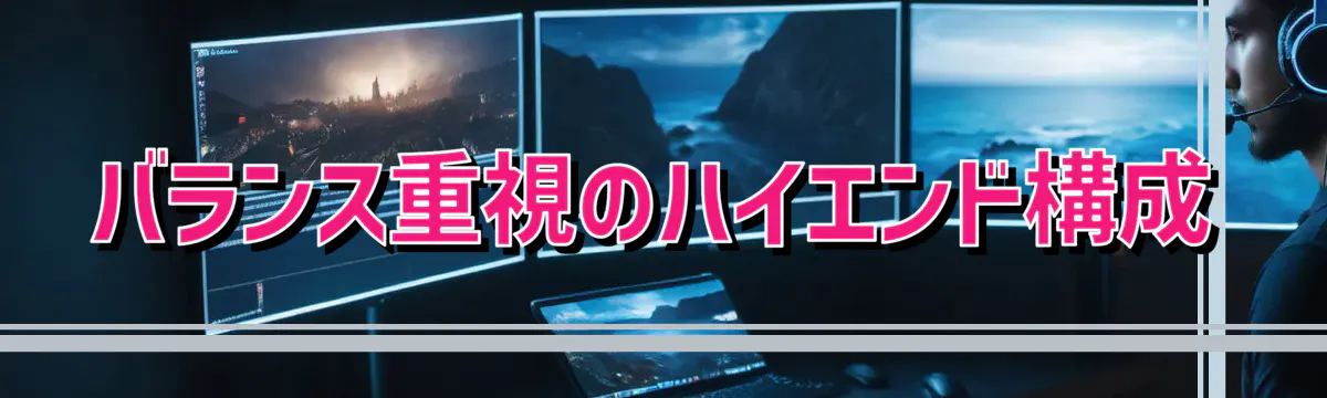 バランス重視のハイエンド構成