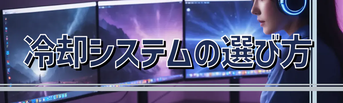 冷却システムの選び方