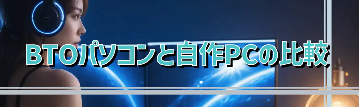 BTOパソコンと自作PCの比較