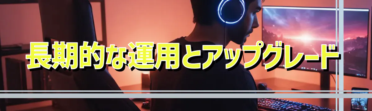 長期的な運用とアップグレード