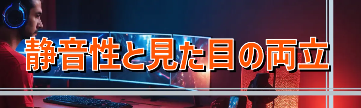 静音性と見た目の両立