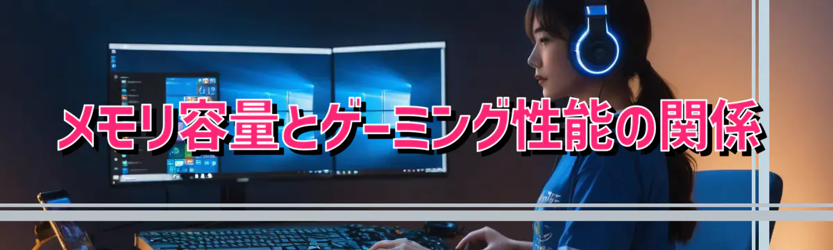 メモリ容量とゲーミング性能の関係