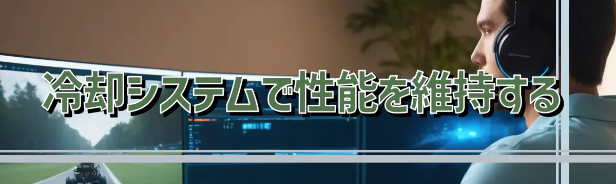 冷却システムで性能を維持する