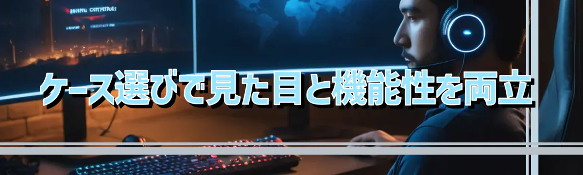 ケース選びで見た目と機能性を両立