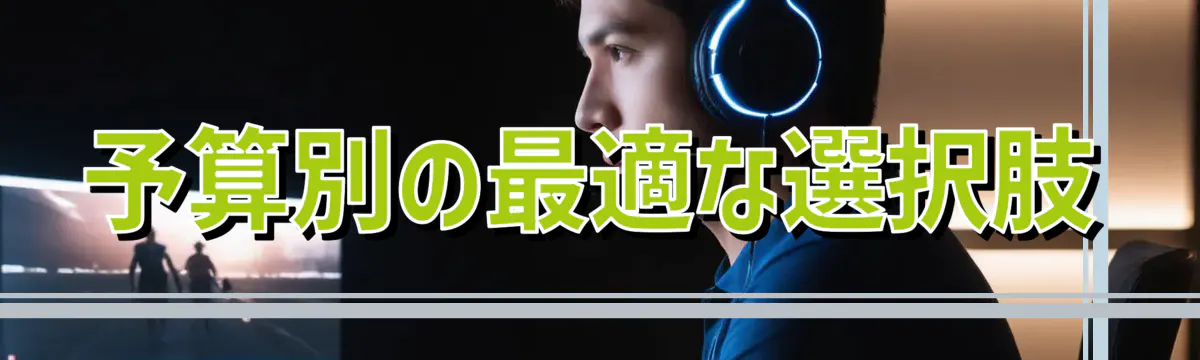 予算別の最適な選択肢