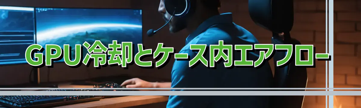 GPU冷却とケース内エアフロー