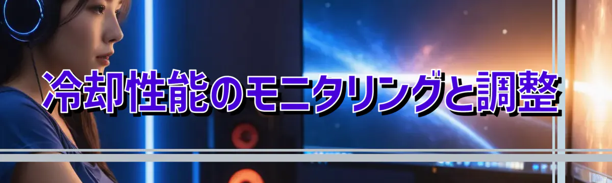 冷却性能のモニタリングと調整