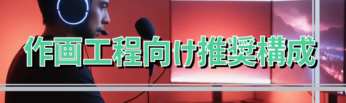 作画工程向け推奨構成