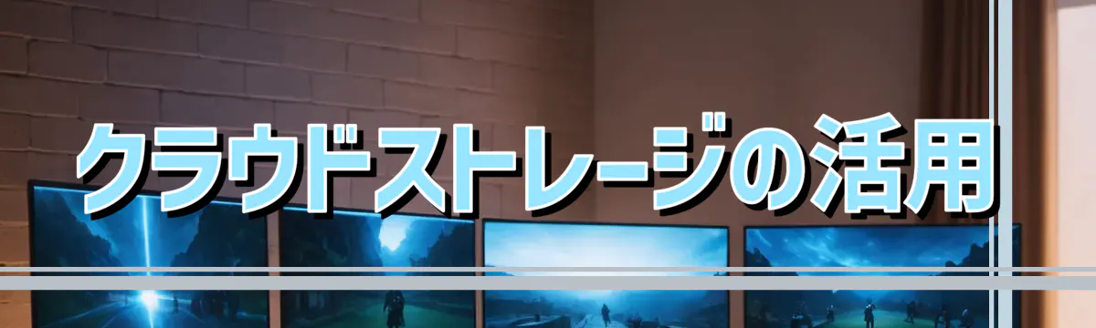 クラウドストレージの活用