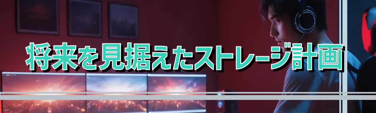 将来を見据えたストレージ計画