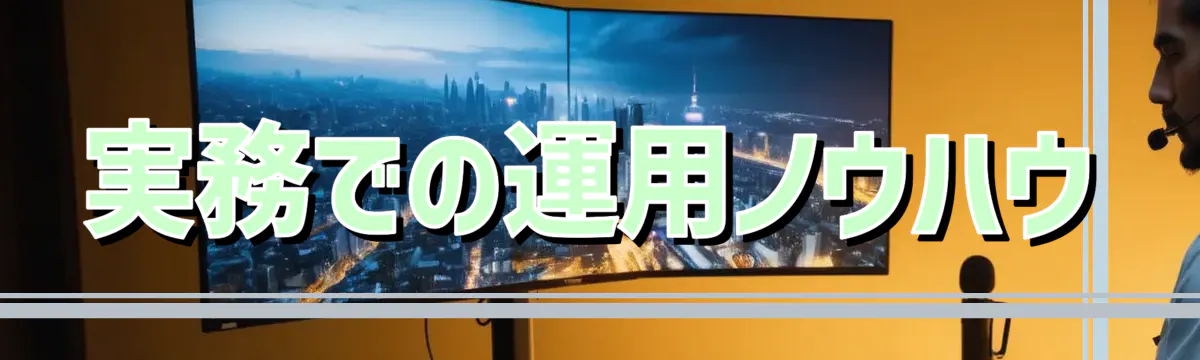 実務での運用ノウハウ