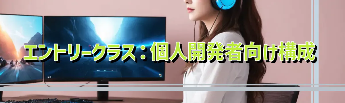 エントリークラス:個人開発者向け構成