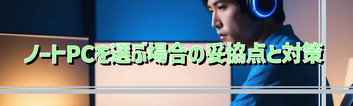 ノートPCを選ぶ場合の妥協点と対策