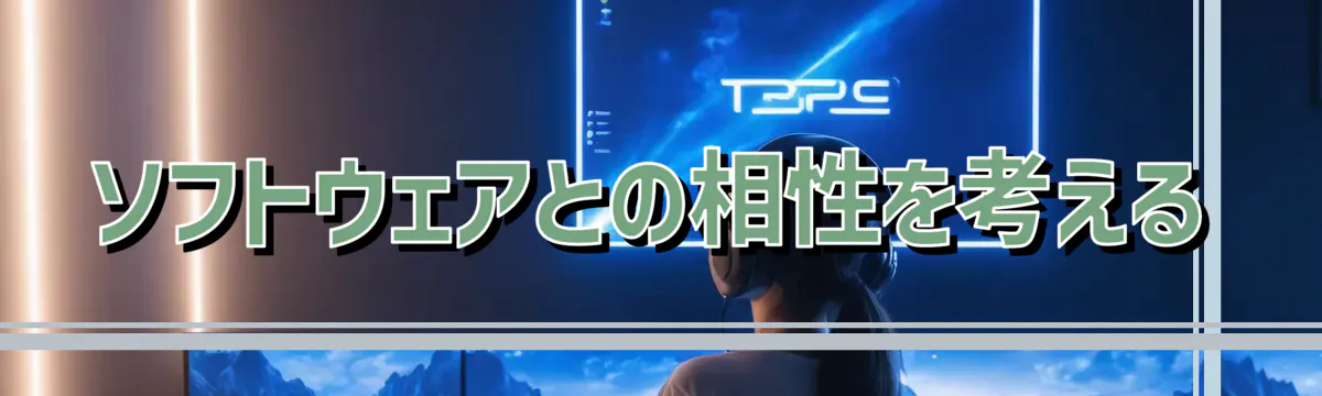 ソフトウェアとの相性を考える