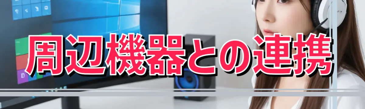 周辺機器との連携