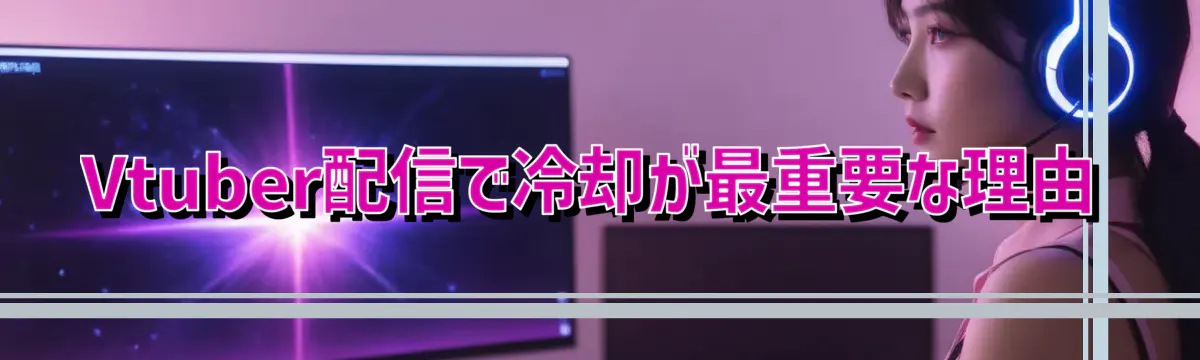 Vtuber配信で冷却が最重要な理由