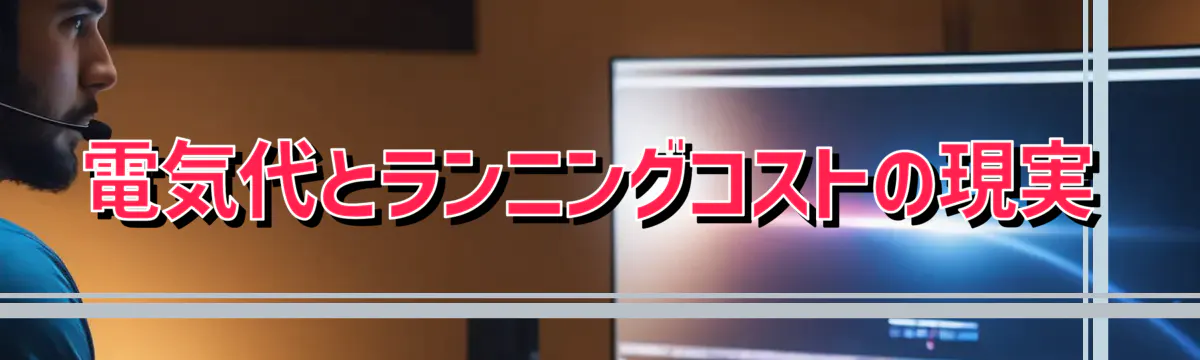 電気代とランニングコストの現実