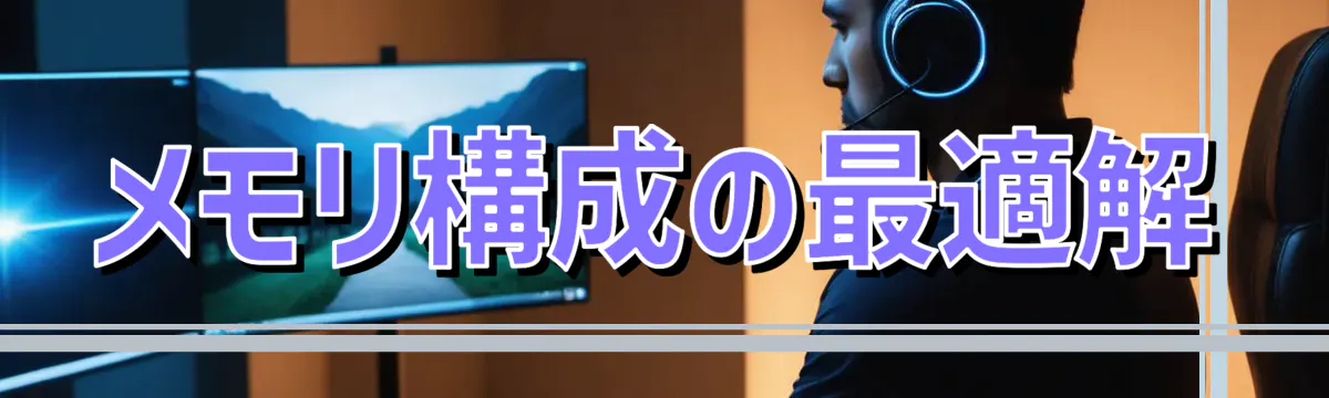 メモリ構成の最適解