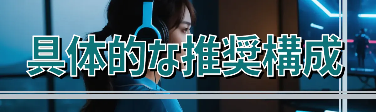 具体的な推奨構成